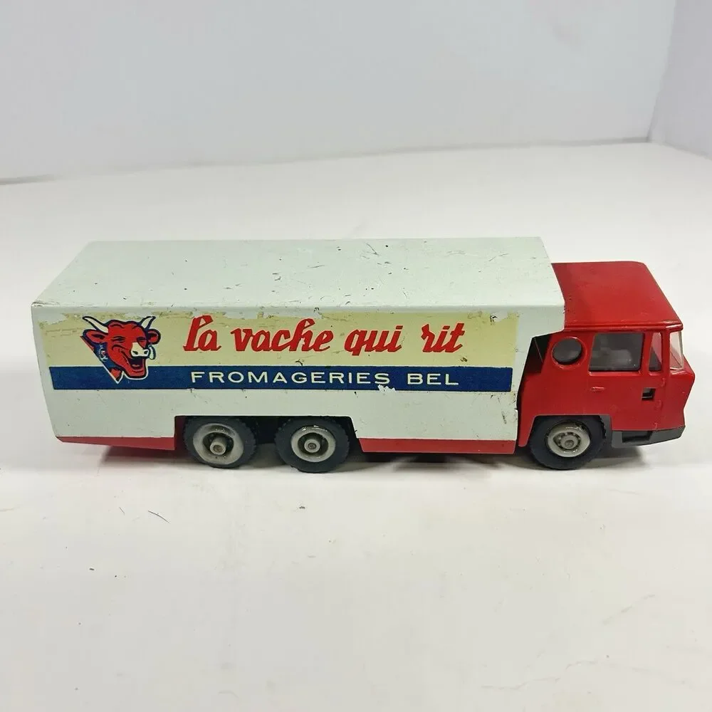 Vintage Solido 304 Camion Bernard La Vache Qui Rit Fromageries Bel Truck 1/43